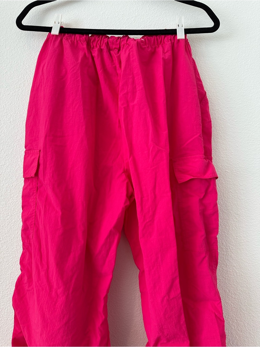 Love Tree Hot Pink Cargo Track Pants - Picture 6 of 6